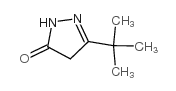 3-tert-butyl-2-pyrazolin-5-one Structure