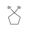 1,1-dibromocyclopentane结构式