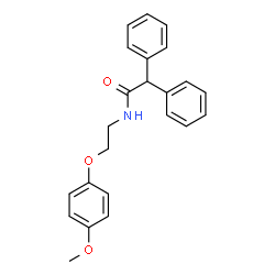 N-[2-(4-Methoxyphenoxy)ethyl]-2,2-diphenylacetamide picture