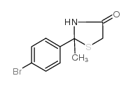 2-(4-BROMOPHENYL)-2-METHYLTHIAZOLIDIN-4-ONE picture