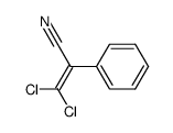 2-phenyl-3,3-dichloroacrylonitrile Structure