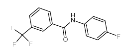 n-4-fluorophenyl-3-(trifluoromethyl)benzamide Structure