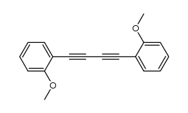 1,4-bis(o-anisyl)-1,3-butadiyne Structure