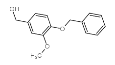 4-benzyloxy-3-methoxybenzyl alcohol structure