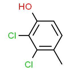 2,3-Dichloro-4-methylphenol Structure