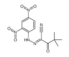 N-(2,4-dinitroanilino)-3,3-dimethyl-2-oxobutanimidoyl cyanide结构式