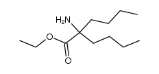 2-amino-2-butyl-hexanoic acid ethyl ester结构式