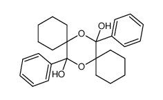 8,16-diphenyl-7,15-dioxa-dispiro[5.2.5.2]hexadecane-8,16-diol结构式