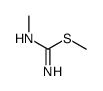 methyl N'-methylcarbamimidothioate结构式