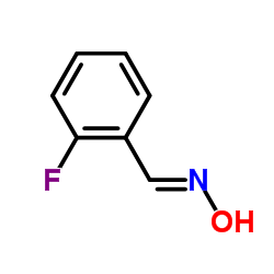 (E)-1-(2-Fluorophenyl)-N-hydroxymethanimine Structure
