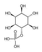 1D-myo-inositol 4-phosphate结构式