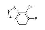 6-fluoro-1-benzothiophene-7-ol Structure