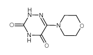6-morpholin-4-yl-2H-1,2,4-triazine-3,5-dione Structure