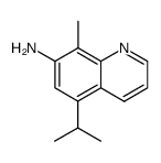 7-Quinolinamine,8-methyl-5-(1-methylethyl)-(9CI)结构式