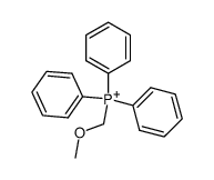 methoxymethyl-triphenyl-phosphonium cation结构式
