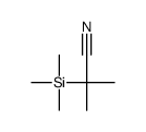 2-methyl-2-trimethylsilylpropanenitrile Structure