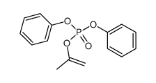 propen-2-yl diphenyl phosphate结构式
