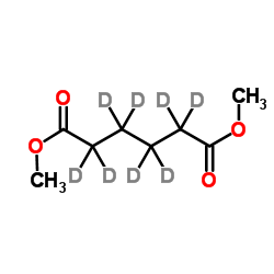 Dimethyl (2H8)hexanedioate结构式