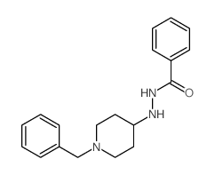 N-(1-benzyl-4-piperidyl)benzohydrazide结构式