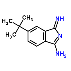 5-tert-Butyl-1,3-diiminoisoindoline结构式