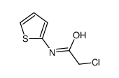 2-chloro-N-thiophen-2-ylacetamide结构式