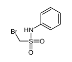 1-bromo-N-phenylmethanesulfonamide Structure