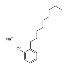 sodium,2-nonylphenolate Structure