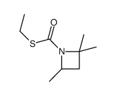 S-ethyl 2,2,4-trimethylazetidine-1-carbothioate结构式