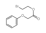 2-bromoethyl 2-phenoxyacetate Structure