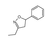 3-ethyl-5-phenyl-4,5-dihydro-1,2-oxazole Structure