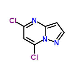 5,7-Dichloropyrazolo[1,5-a]pyrimidine Structure