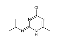 4-chloro-6-ethyl-N-propan-2-yl-1,3,5-triazin-2-amine Structure