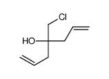 4-(chloromethyl)hepta-1,6-dien-4-ol Structure