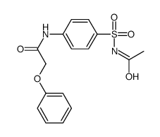 N-[4-(acetylsulfamoyl)phenyl]-2-phenoxyacetamide Structure