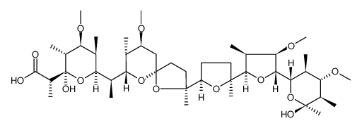 Lonomycin结构式