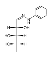 5-deoxy-L-xylose phenylhydrazone结构式