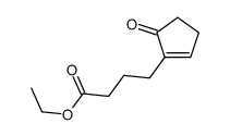 ethyl 4-(5-oxocyclopenten-1-yl)butanoate结构式