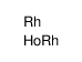 holmium,rhodium Structure