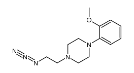 1-(2-azidoethyl)-4-(2-methoxyphenyl)piperazine Structure
