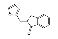 2-(furan-2-ylmethylidene)-3H-inden-1-one结构式