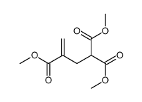 trimethyl but-3-ene-1,1,3-tricarboxylate Structure