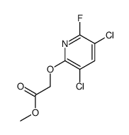 methyl 2-(3,5-dichloro-6-fluoropyridin-2-yl)oxyacetate Structure