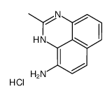 2-methyl-1H-perimidin-4-amine,hydrochloride结构式