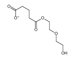 5-[2-(2-hydroxyethoxy)ethoxy]-5-oxopentanoate Structure