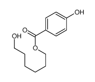 6-hydroxyhexyl 4-hydroxybenzoate Structure