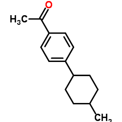 1-[4-(4-Methylcyclohexyl)phenyl]ethanone结构式