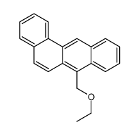7-(Ethoxymethyl)benz[a]anthracene结构式