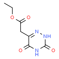 ethyl (3,5-dioxo-2,3,4,5-tetrahydro-1,2,4-triazin-6-yl)acetate picture