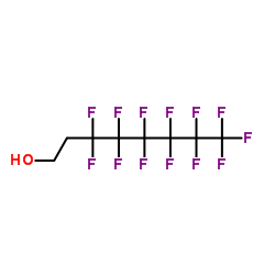 3,3,4,4,5,5,6,6,7,7,8,8,8-Tridecafluoro-1-octanol structure