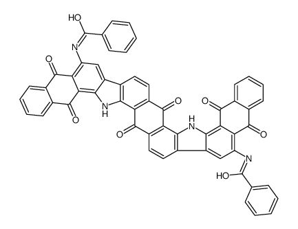 N,N'-(5,6,7,12,17,18,19,24-octahydro-5,7,12,17,19,24-hexaoxodinaphtho[2,3-i:2',3'-i']benzo[1,2-a:4,5-a']dicarbazole-11,23-diyl)bis(benzamide) Structure